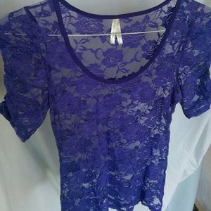 Color Story Lace top